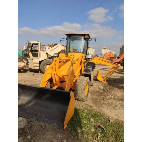 Best Condition Liugong 777 Backhoe Loader For Construction Site