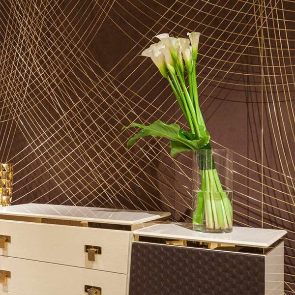 17.7in Sideboard Buffet Console Table 1.5m Matted 4 Drawer