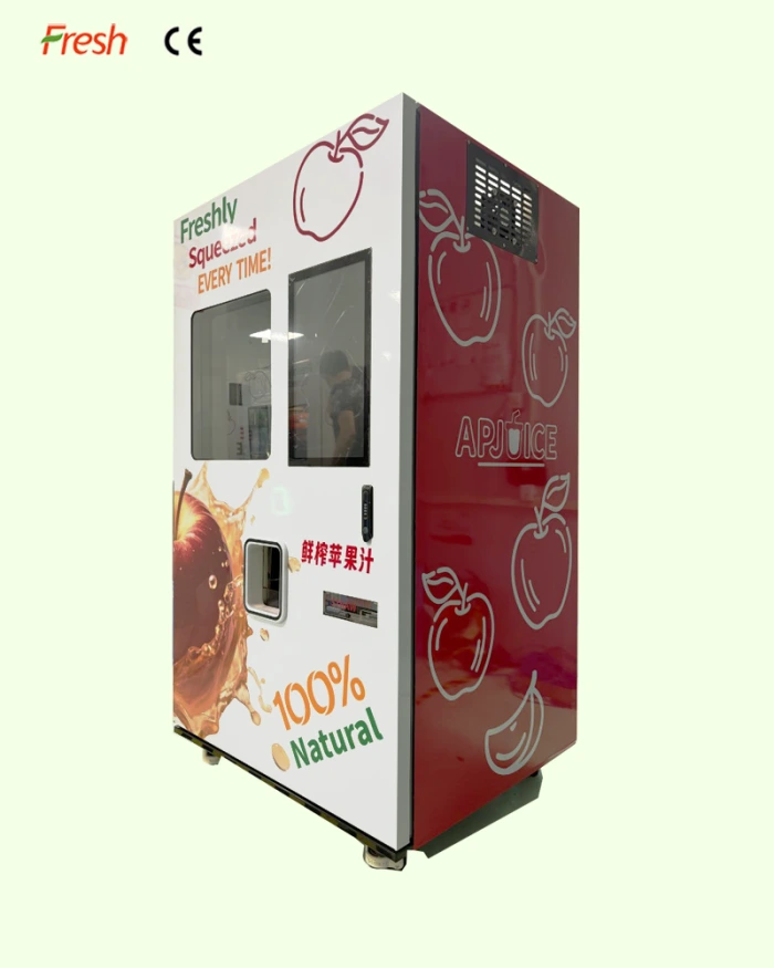 Apple Juice Vending Machine Fully Loaded with 250–280 Apples