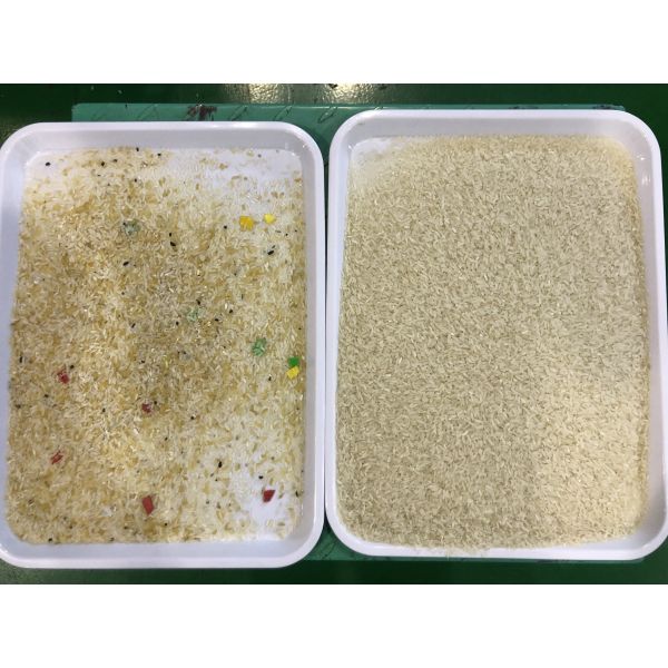 1.4KW 4T/H 220V 50HZ CCD 3 Channels Rice Color Sorter