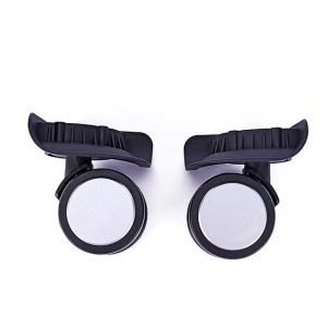 Adjustable Push Button ISO9001 Red 190D ABS PC Luggage