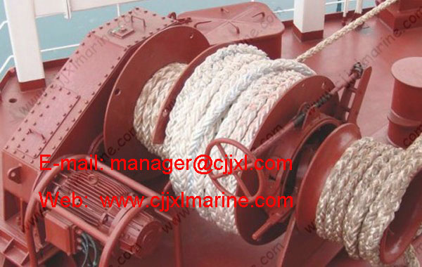 Steel Wire Rope Mooring Winch