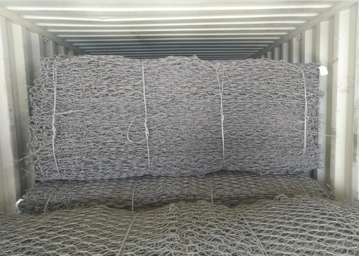 Galvanized Wire Mesh Gabion Basket 2.0-4.0mm Wire Gauge Sack gabion