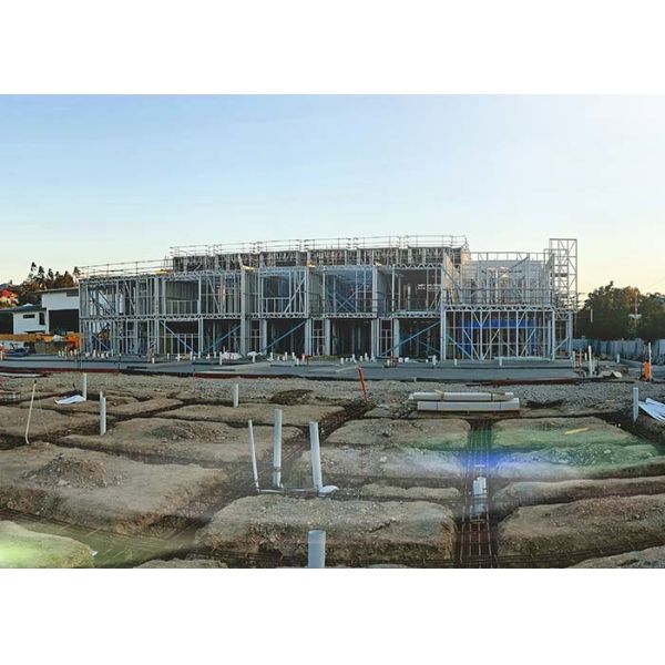 Light Steel Frame Prefabricated Houses Quick Installation Panelized System
