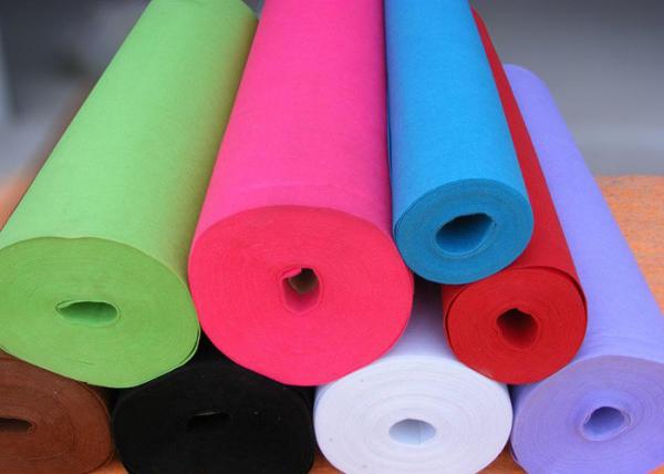 Cheap Green Needle Punched Non Woven Rolls Non Woven Cleaning Cloths for sale