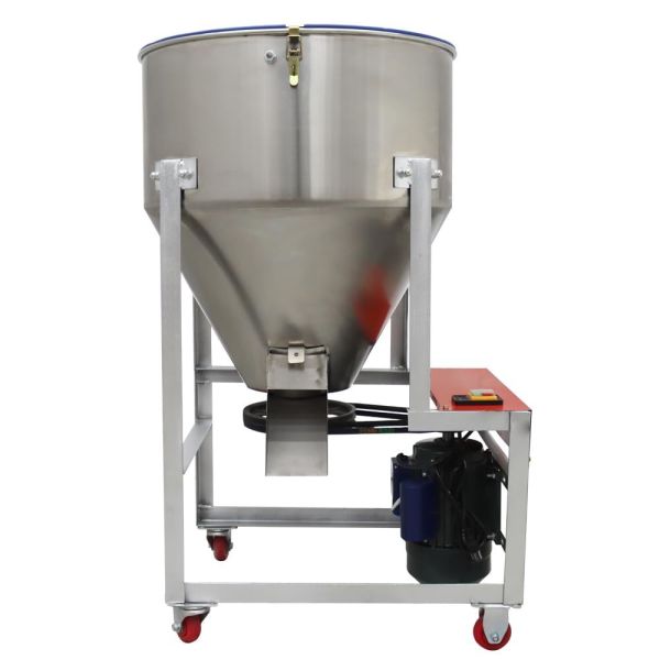 Custom Stainless Steel Dry Powder Mixer 220lbs 3KW 110V Industrial Blender for Wide Applications
