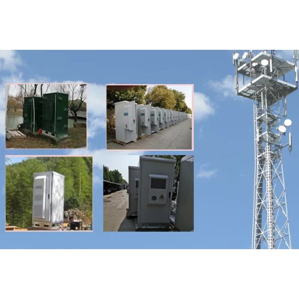 IP55 1.2mm SPCC Weatherproof Telecom Enclosures 23U Front Opening