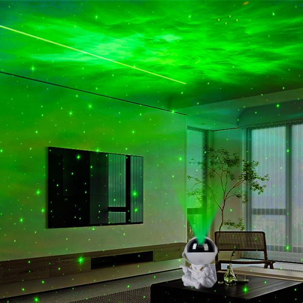 Party KTV 5W Space Star Projector Multicolor With USB Power Cable