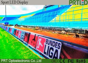 Stadium Perimeter Electronic Football Scoreboard LED Screen P10 With Long Lifespan