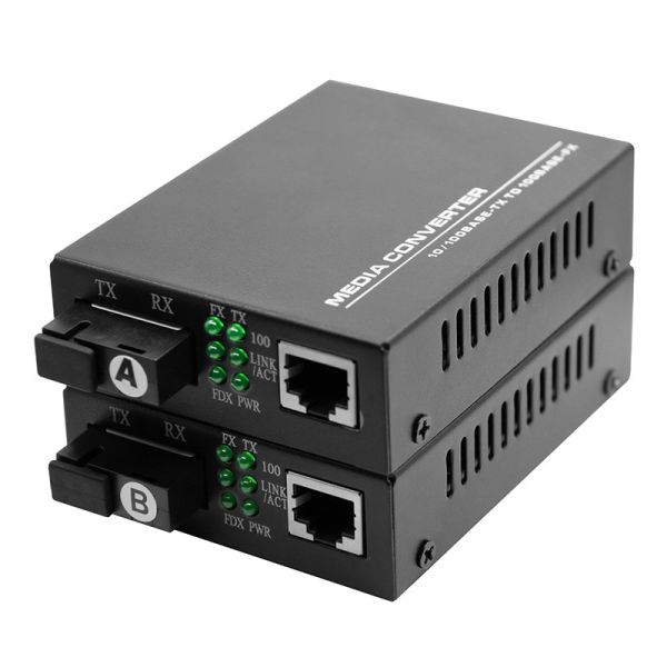 10/100Mbps Fiber media converter