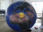 2m Huge Inflatable Helium Earth Balloons Globe with Total Digital Printing with