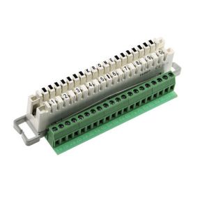 Best LSA Disconnecting Moduel 2 / 10 with Screw Terminals 10 pair wholesale
