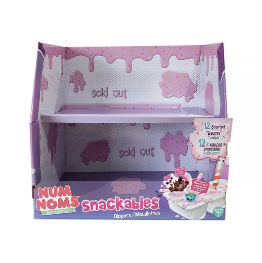 Innovative PDQ Cardboard Countertop Display 2 Layers For Toys Snacks Candy