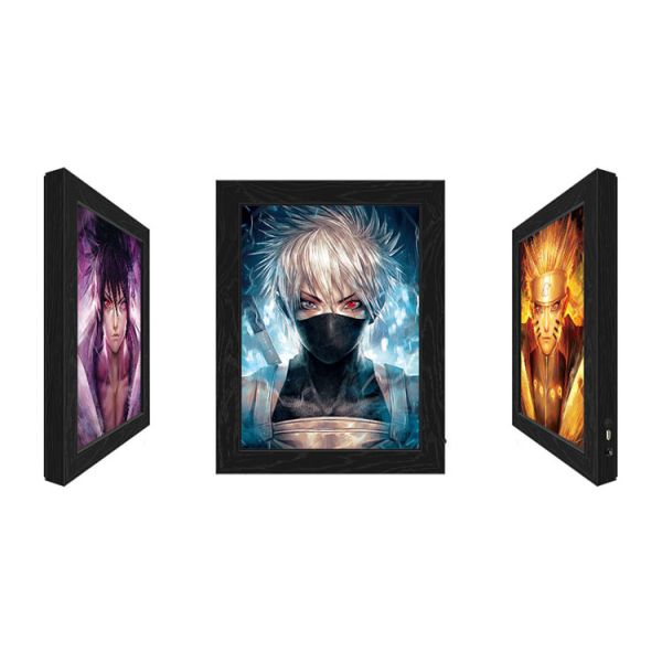 Advertising 3D Lenticular Flip Poster With LED Light Box