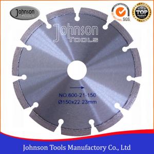 Best 150 Mm Laser Cured Diamond Concrete Saw Blades High Cutting Life / Duration wholesale