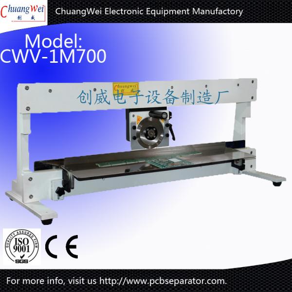 Cheap Safe Operation PCB Separator Machine With Circular And Round Blades for sale