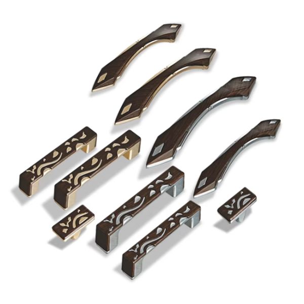 New Type Aluminium Pull Door Handles for Steel Kitchen Drawers Furniture Hardware Wardrobe Dresser Bedroom Living Room