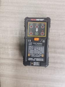 PEAKMETER PM5900 3 Motor Rotation Indicator Meter Sequence Tester Rotary Field Indicator 3 Phase System Motor Testing Multimetro