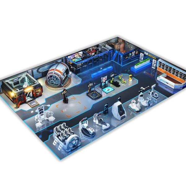 Cheap Outdoor Indoor VR Theme Park , VR Amusement Park Door To Door Installation for sale