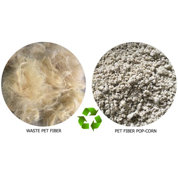 PET Fiber Plastic Agglomerator HDPE Densifier Machine
