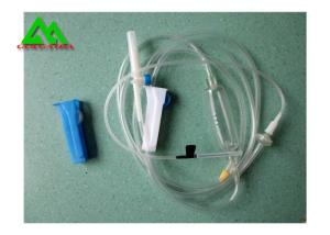 China Sterilized Disposable Infusion Set , ISO Standard Medical Infusion Set With Needle on sale