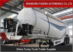 50-65 Cubic Meters Cement Bulk Carrier Truck W Shape And V Shape CE Certificatio