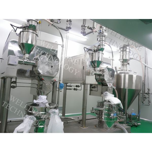 220V Aluminum Hydroxide Dry Granulator Machine With Two Sifting System