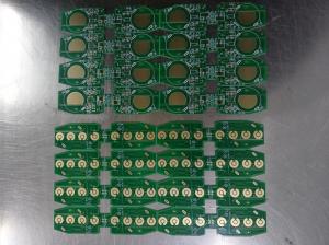 Best 0.6MM Thickness Double Sided PCB GREEN Solder Mask OSP  Immersion Gold LF-HASL wholesale