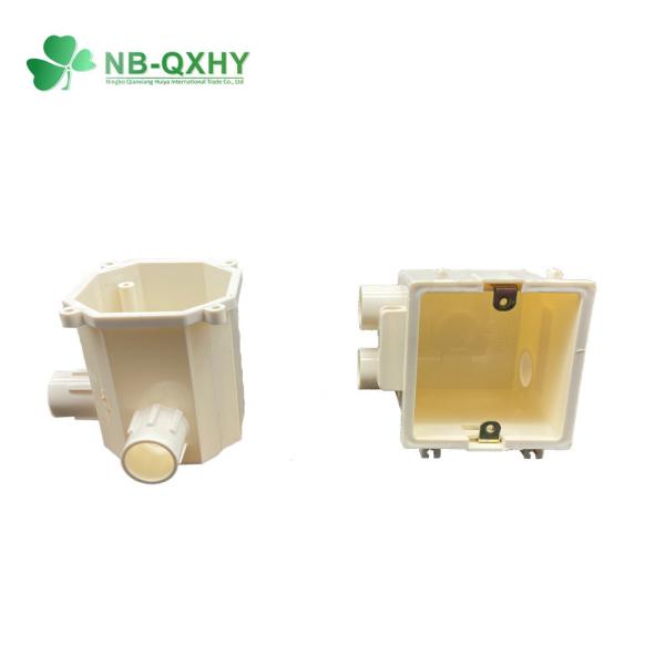 Cheap CE Certified Plastic Electric Cable Conduit Switch Box for Drain Water Durable Design for sale