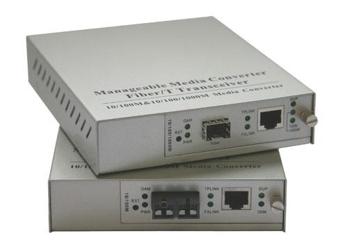 Cheap 16 TCP / UDP Standalone Manageable Media Converter With IP-based Web Interface for sale