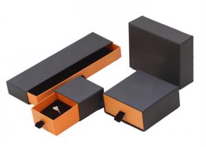 Best Recyclable Brown Cardboard Jewelry Boxes , Portable Empty Jewelry Gift Boxes wholesale