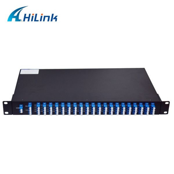 100Ghz C- Band DWDM Athermal AWG Mux Demux For Network Optical Multiplexer