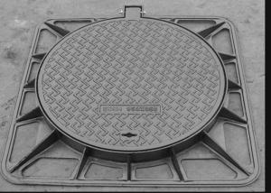 China Automatic Line Watertight Manhole Cover Sand Casting  EN124 Approved on sale