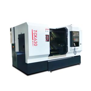 China 45 Degree CNC Metal Lathe Machine Tck630 Slant Bed Turning Center on sale