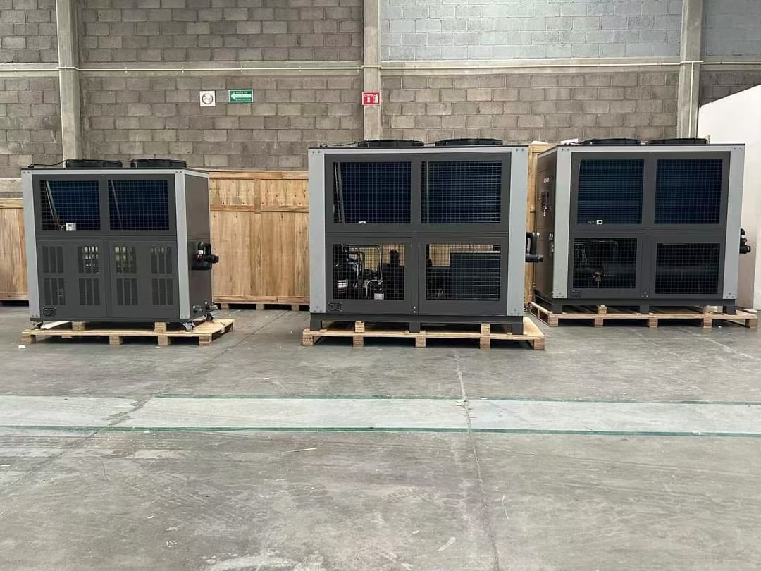 30 Ton Industrial Air Cooled Chiller Units For Plastic Extrusion Machinery Recirculating Water Chiller