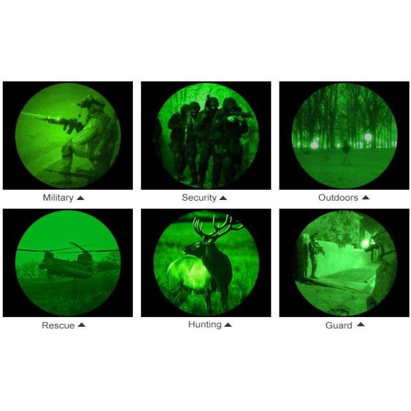 6-30x50 Gen2 Night Vision Telescopes With Recording And Wifi Function