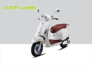 Best 10 Inch Two Wheeled Pedal Assisted Scooter 60V 1000W Vespa Style Throttle wholesale
