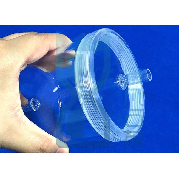 2.2g/Cm3 Clear Glass Soxhlet Extractor Science Lab Glassware