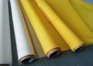Best 120 Mesh White Silk 100% Polyester Material Screen Printing Mesh FDA / SGS Approved wholesale