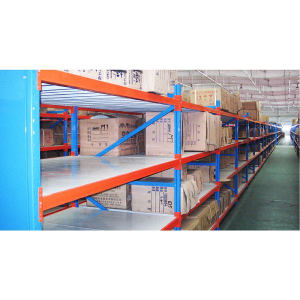 Medium Duty Rack B Carton Box Storage Shelving Long Span Rack Warehouse Storage Racking