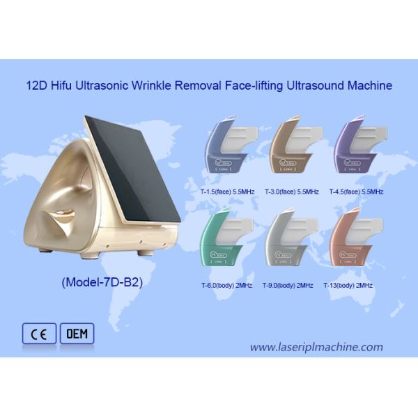 2 In 1 Liposonic Body Shaping Face Skin Lift Wrinkle Remover 4d Hifu Machine