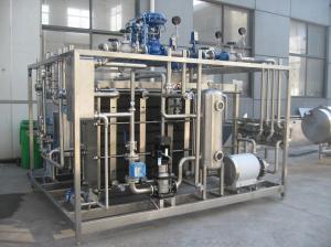 China Industrial Plate Pasteurizer For Milk And Beer Beverage on sale