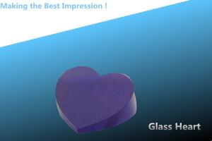 Best glass heart/christmas gift/crystal crafts/crystal heart/glass crafts wholesale