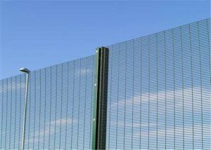 China Galvanized 358 security mesh fence panels or anti cut 358 welded mesh on sale