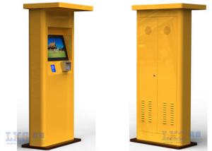 Best Waterproof Outdoor Ticket Vending High Bright Kiosk Machine For Parking Lot wholesale