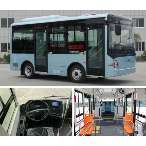 6m Pure electric City Bus EU Standard Certification 16 Seater With long drive range.