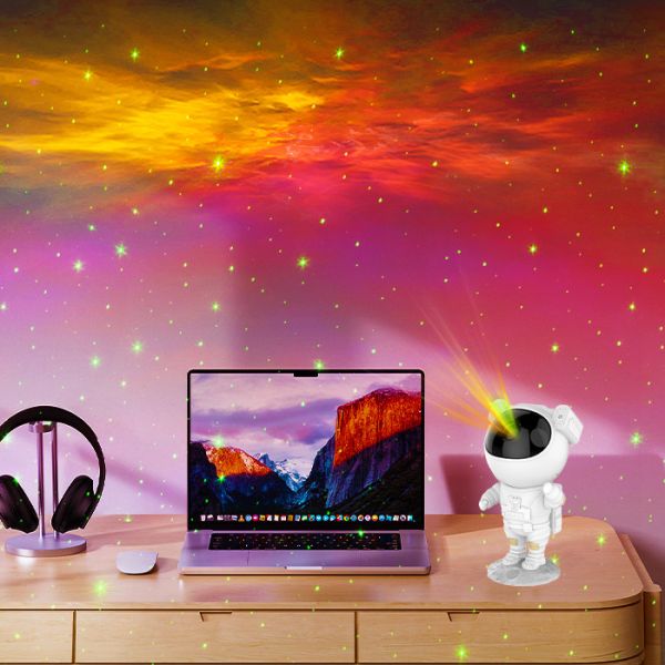 Ceiling Astronaut Galaxy Projector , Multiscene Galaxy Lights For Bedroom