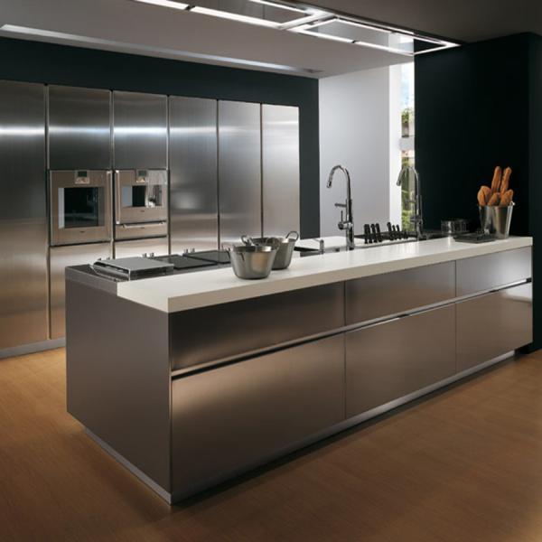 Cheap Customized Stainless Steel Kitchen Cabinet for sale