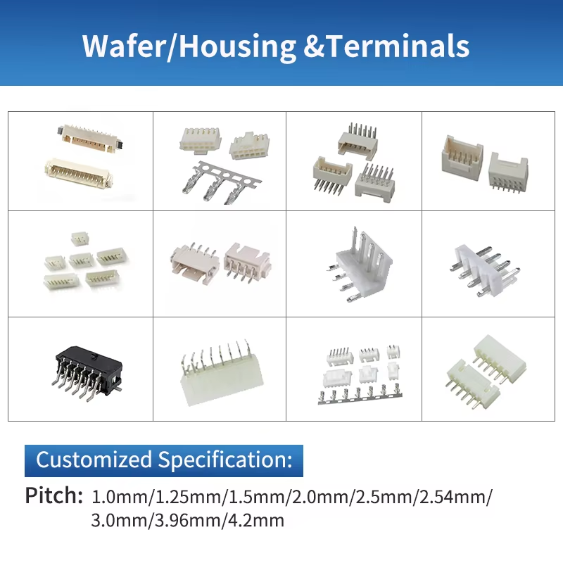 Customized Double Row PCB Pin Header Fast Delivery Factory Direct for Security Systems & IP Camera Modules