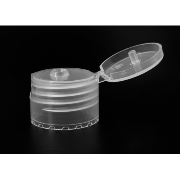 PP Plastic Flip Top Cap Dispenser Smooth Easy Open For Shampoo Bottles
